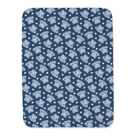 Blue Pitbull Love Pattern Blanket -Image by Shutterstock,