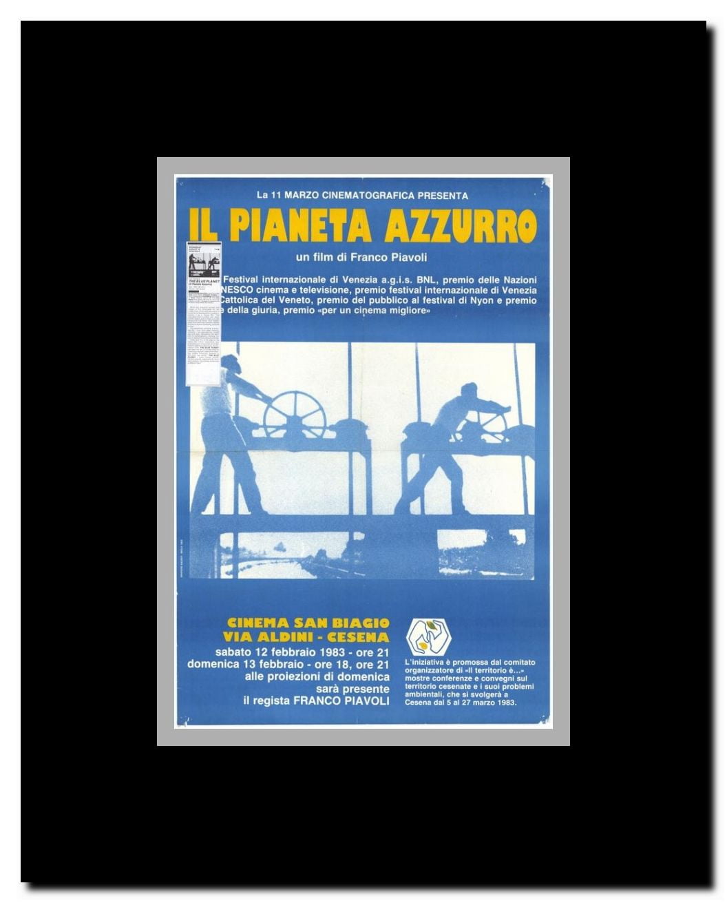 Blue Planet (Il Planeta Azzuro) Framed Movie Poster