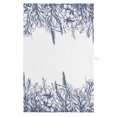 thumbnail image 1 of Blue Plants 1 Pack Kitchen Towel, Water Absorbent Dish Towel, Lavender Floral Spring Wildflower White Decorative Hand Towels - Quick Drying Cloth for Cooking Baking, 18x28 Inch, 1 of 8