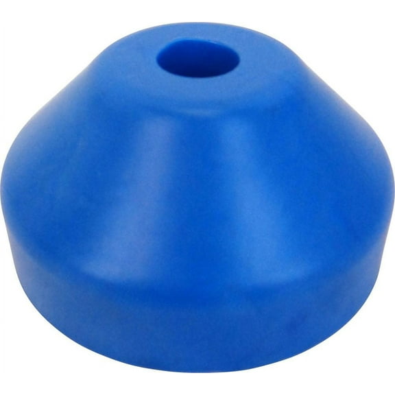 Blue Plastic 7" 45rpm Vinyl Record Dome Adapter , Quantity 1 (45 rpm)