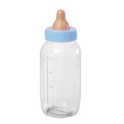 Blue Plastic Baby Bottle Bank, 1ct, Way To Celebrate