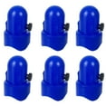 thumbnail image 1 of Blue Plastic Caps for Trampoline Poles 6 Pack Durable Fit for Jumping Bed Posts, 1 of 8