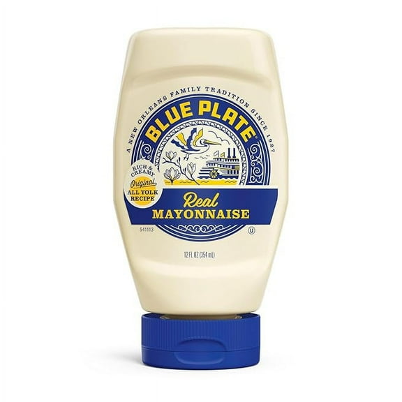 Blue Plate Mayonnaise, 12 fl oz Squeeze Bottle