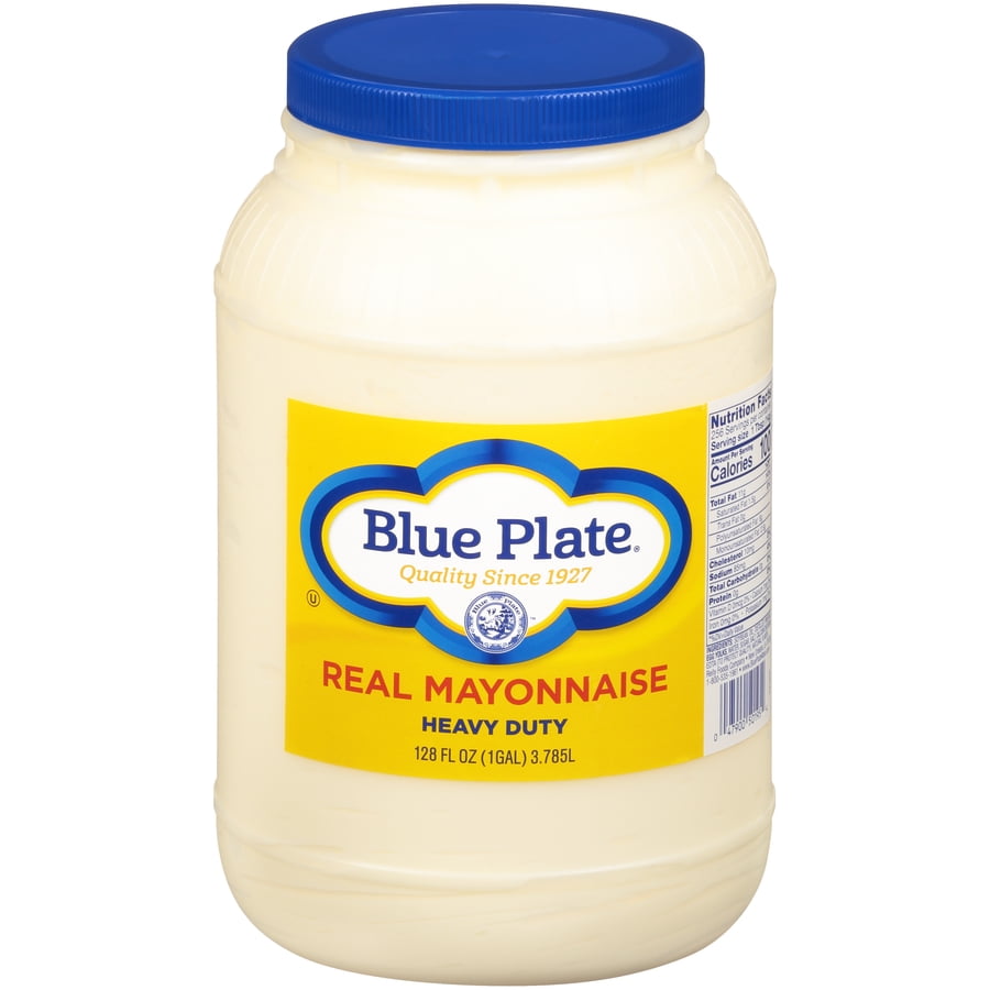 Blue Plate Real Mayonnaise, 128 fl oz Plastic Jar