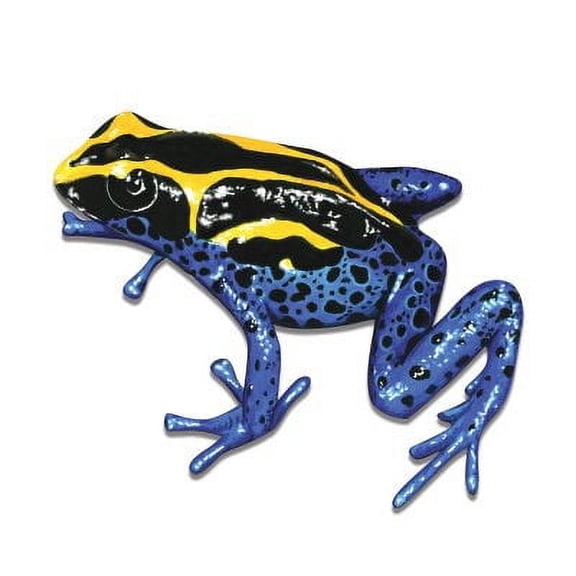 Blue Poison Dart Frog Coloful Beautiful Dangerous - 5" Vinyl Sticker - For Car Laptop I-Pad - Waterproof Decal