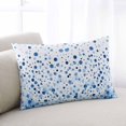 thumbnail image 1 of Blue Polka Dot King Pillow Covers, Modern Art Abstract Watercolor Dot Soft Breathable Throw Pillow Cases with Invisible Zipper, Decorative Pillowcase Pillows Protectors for Sofa Bed Couch 20"x36", 1 of 9