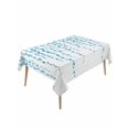 thumbnail image 1 of Blue Polka Dots Table Cloth, Waterproof Tablecloth for Rectangle Tables, Watercolor Abstract Art Retro Reusable Washable Fabric Table Cover for Restaurant Kitchen Dining Tables 60"x120", 1 of 9