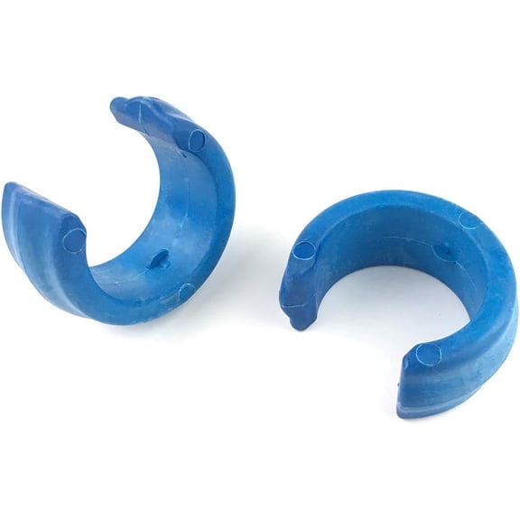 Blue Pool Cleaner Hose Weights with Heavy Weight Design for Home Use Durable PP Material 2pcs
