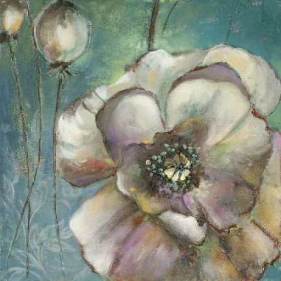 Blue Poppies II Canvas Art - Patricia Pinto (24 x 24)