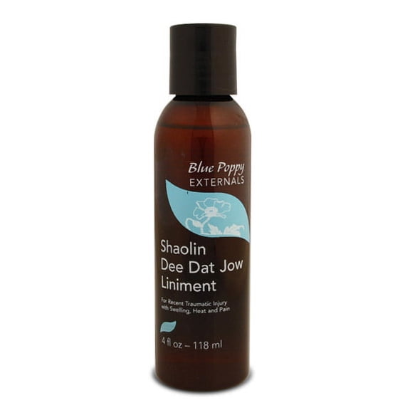Blue Poppy Externals, Shaolin Dee Dat Jow Liniment 4 fl oz