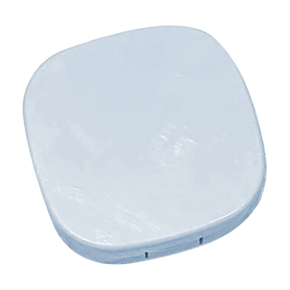 Blue Portable Contact Lens Storage Box With All-In-One Design, Lens Compartments, Solution Bottle Slot And Hygienic Material For Travel, Daily Care