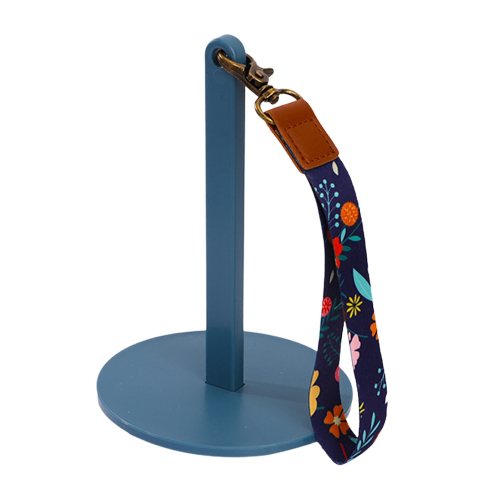 Crochet Spindle Rack Blue Portable Wrist Yarn Holder Plastic Detachable Spindle For Knitting ...