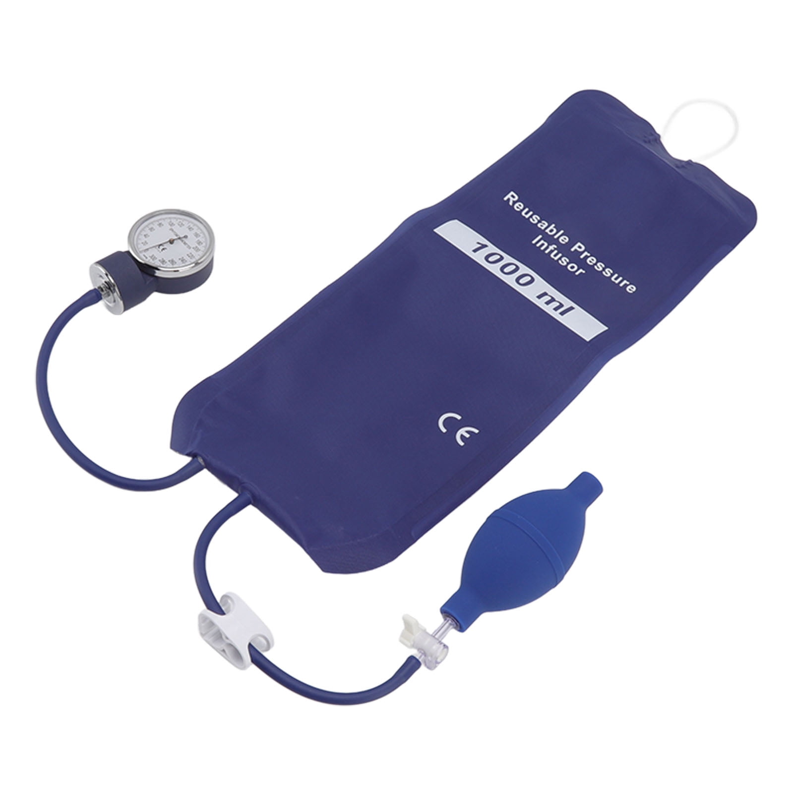 Blue Pressure Bag, Air Tightness 1000ml Pressure Infusion Bag For