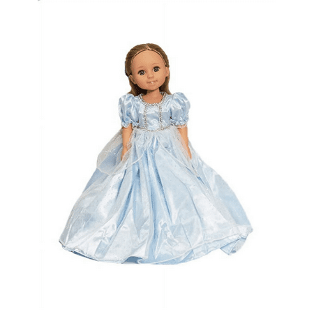 Blue Princess Ball Gown Made to fit an 14in Doll