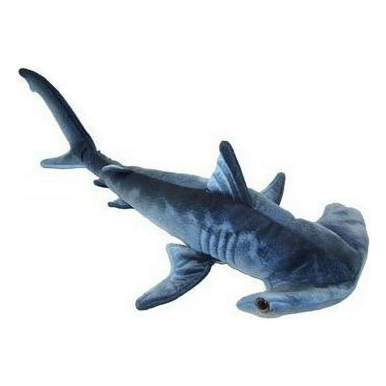 Blue Printed Hammerhead Shark Plush Toy 24
