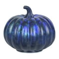 thumbnail image 1 of Blue Pumpkin Ornament-Halloween Decorations-Starry Night Pumpkins Timer Controlled Sparkling Starry Night Light Battery Operated Flicker Warm White Leds Halloween Decor, 1 of 9