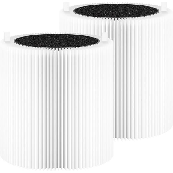 Blue Pure 311 Auto Replacement Filter Compatible with Blue Pure 311 Auto Air Purifier, 2 in 1 Systems, True HEPA Filter and Activated Carbon, 2 Pack