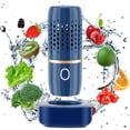 thumbnail image 1 of Blue Purepod Produce Cleaner, Portable Mini Ultrasonic Dishwasher and Fruit Vegetable Washing Machine, Compact Kitchen Purifier, 1 Set, 1 of 5