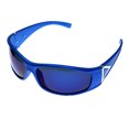 thumbnail image 1 of Blue & Purple Colored Acrylic Sport-Sunglasses With Logo Accents #3930, 1 of 4