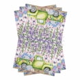 thumbnail image 1 of Blue Purple Floral Kitchen Towels Set of 3, Water Absorbent Dish Towel, Spring Hydrangea Flower Truck Pink Plaid Decorative Hand Towels - Quick Drying Cloth for Cooking Baking, 18x28 Inch, 1 of 8