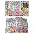 thumbnail image 1 of Blue Purple Gnomes Placemats Set of 4, Spring Hydrangea Flower Leaf Green Plaid Placemats for Dining Table, Place Mats for Kitchen Tabletop, Waterproof Wipeable Dining Table Mats Set, 1 of 9