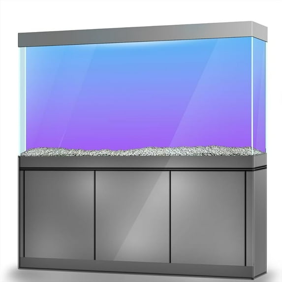 Blue Purple Gradient Aquarium Background Stickers - Fish Tank Reptile Terrarium Decor (Multiple sizes)