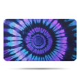 thumbnail image 1 of Blue Purple Tie Dye Mandala Pattern Bathroom Rugs Mat,Non Slip Microfiber Bathroom Rug,Rubber Backing,Soft Bathroom Mats for Bathroom Floor,Tub and Shower,17x30in(43x75cm), 1 of 5