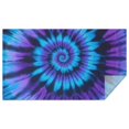 thumbnail image 1 of Blue Purple Tie Dye Mandala Pattern Rectangle Tablecloth 60"x102",Waterproof Polyester Rectangle Table Cloth, Wipeable Spillproof Polyester Tablecloth for Dining, Camping, Indoor and Outdoor, 1 of 6