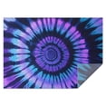 thumbnail image 1 of Blue Purple Tie Dye Mandala Pattern Rectangle Tablecloth 60"x84",Waterproof Polyester Rectangle Table Cloth, Wipeable Spillproof Polyester Tablecloth for Dining, Camping, Indoor and Outdoor, 1 of 5
