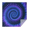 thumbnail image 1 of Blue Purple Tie Dye Mandala Pattern Square Tablecloth,Waterproof Square Table Cover,Wipeable Spillproof Washable Table Cover for Home Kitchen Party Decor 60"x60"(152x152cm), 1 of 6