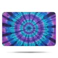 thumbnail image 1 of Blue Purple Tie Dye Pattern Bathroom Rugs Mat,Non Slip Microfiber Bathroom Rug,Rubber Backing,Soft Bathroom Mats for Bathroom Floor,Tub and Shower,17x27in(43x68cm), 1 of 5