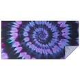 thumbnail image 1 of Blue Purple Tie Dye Pattern Rectangle Tablecloth 60"x120",Waterproof Polyester Rectangle Table Cloth, Wipeable Spillproof Polyester Tablecloth for Dining, Camping, Indoor and Outdoor, 1 of 5