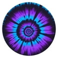 thumbnail image 1 of Blue Purple Tie Dye Pattern Round Fitted Tablecloth with Elastic Edge,Dining Table Cover Waterproof,Outdoor Round Tablecloth for Camping,Dining,Indoor and Outdoor, 1 of 7