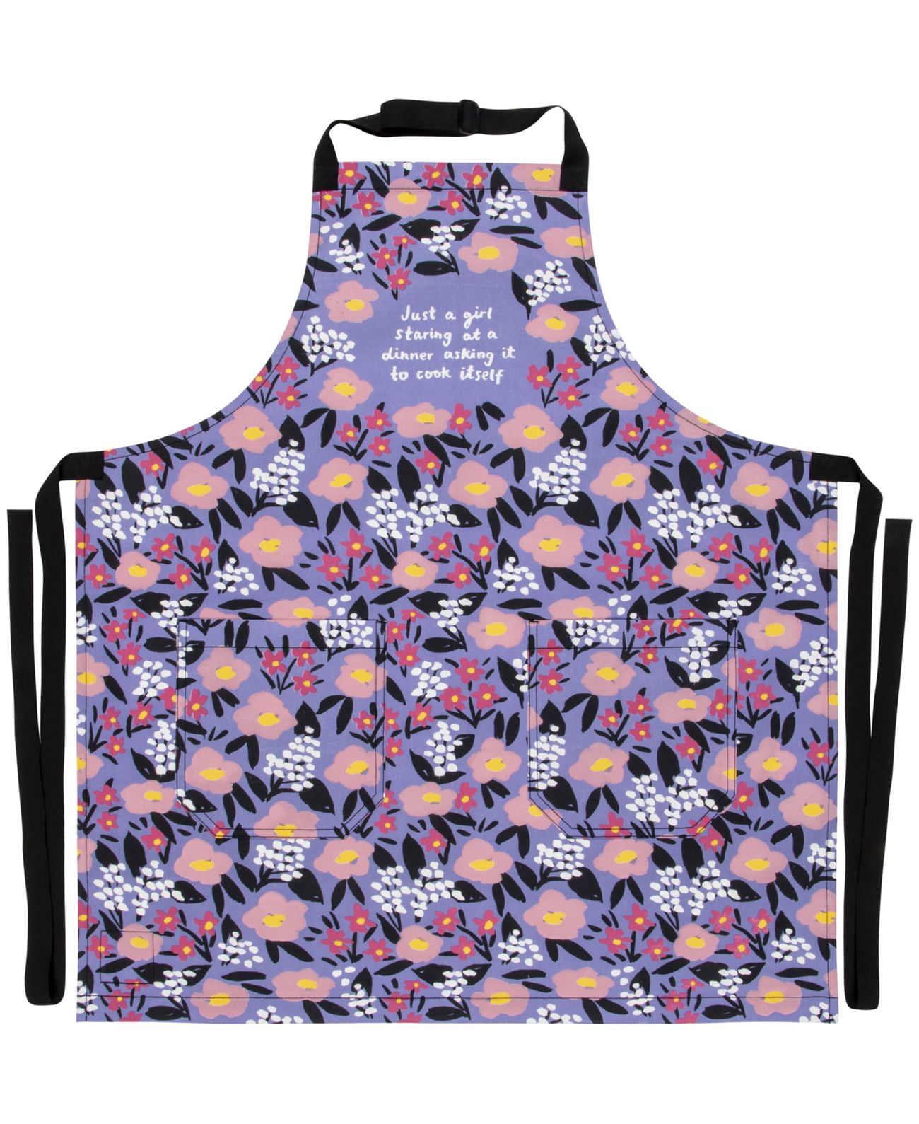Blue Q Novelty Aprons – Purple, 31″ x 28″