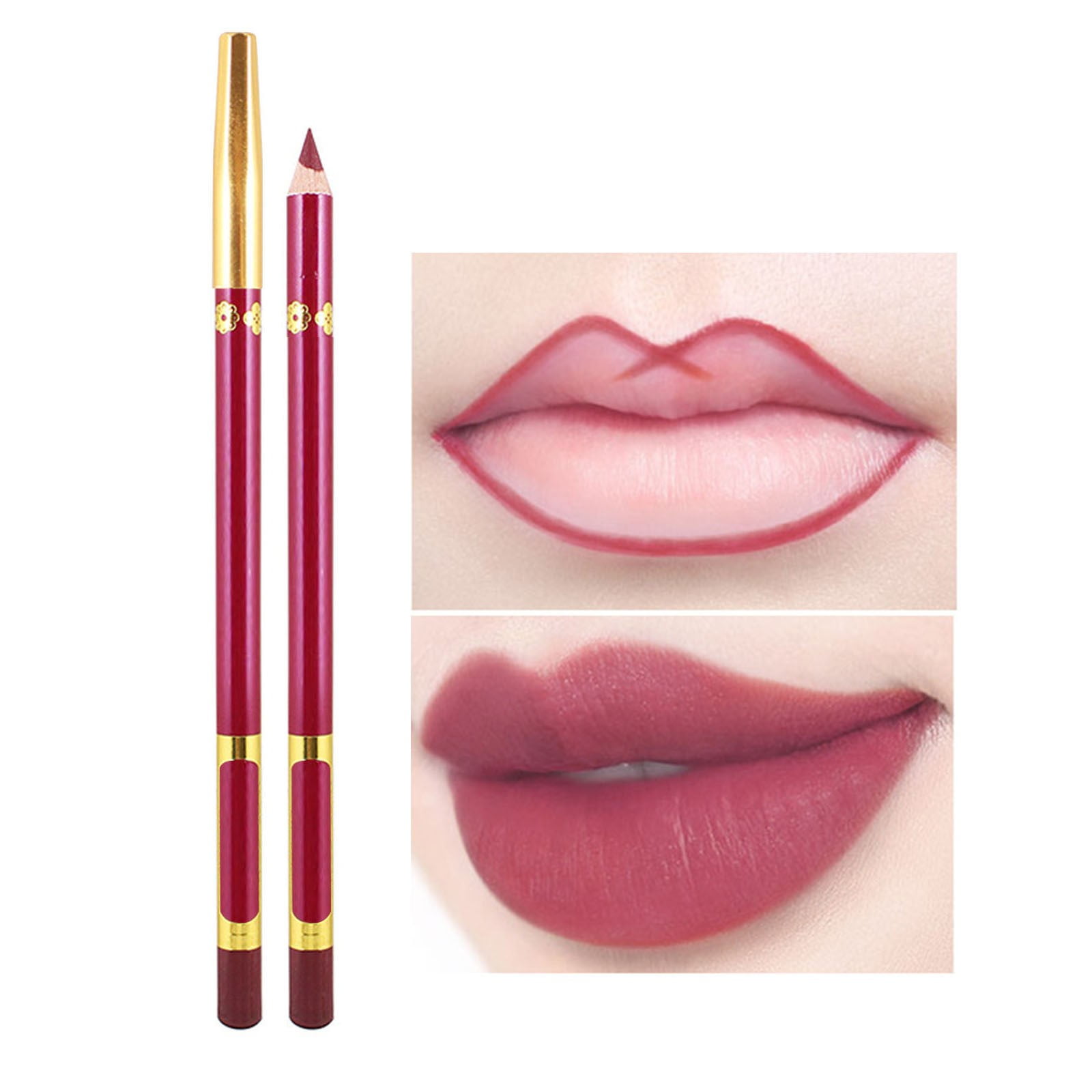 Lip Liner Retractable Doll 10 Cosmetics Eyebrow Lip Gloss with Lights Highly Figu Walnut Lipstick en Natural Lip Color Pigment by Highlighter Geller Lip Scrub Lipstick Lip Stick Bundles And