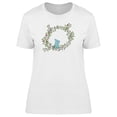 thumbnail image 1 of Blue Rabbit In Raspberry Wreath Tee Women's -Image by Shutterstock, 1 of 2
