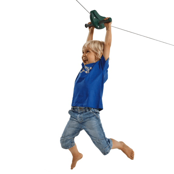 Blue Rabbit Play Falcon Zip Line Kit, Green