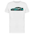 thumbnail image 1 of Blue Race Car T-Shirt Men -Image by Shutterstock, Male x-Large, 1 of 2