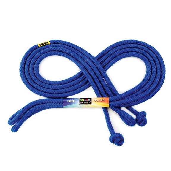 Blue Rainbow Jump Rope-16''