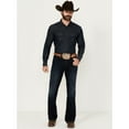thumbnail image 1 of Blue Ranchwear Men's Carbon Wash Jethro Slim Bootcut Stretch Denim Jeans Dark Wash 35W x 32L  US, 1 of 4