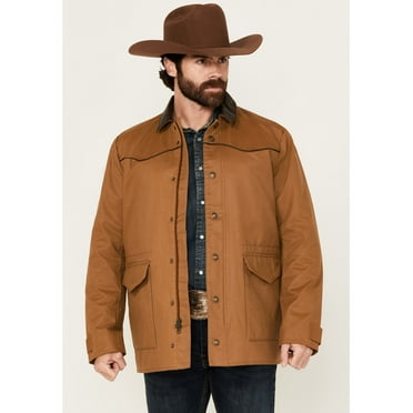 Legendary Whitetails Men's Chore Coat - Waxed Cotton Flannel Lined Work Jacket