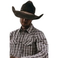 thumbnail image 1 of Blue Ranchwear Men's Pradera Plaid Print Long Sleeve Pearl Snap Western Shirt Indigo X-Large, 1 of 5