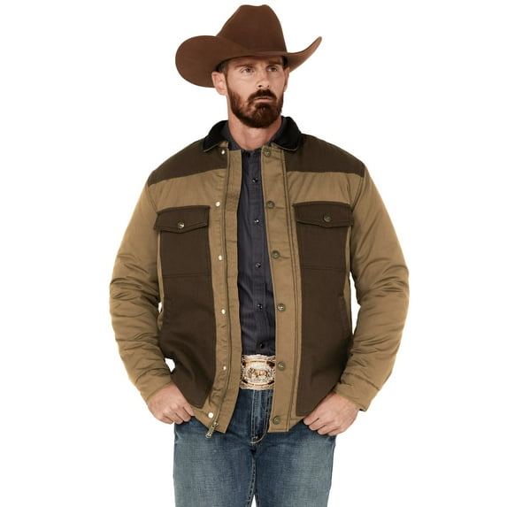 Blue Ranchwear Men's Waxed Canvas Jacket Brown X-Large US
