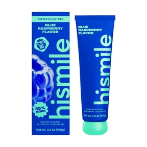 Blue Raspberry Flavor Anticavity Toothpaste