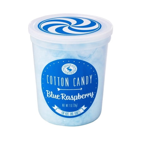 Blue Raspberry Gourmet Flavored Cotton Candy - Unique Idea for Holidays, Birthdays, Gag Gifts, Party Favors