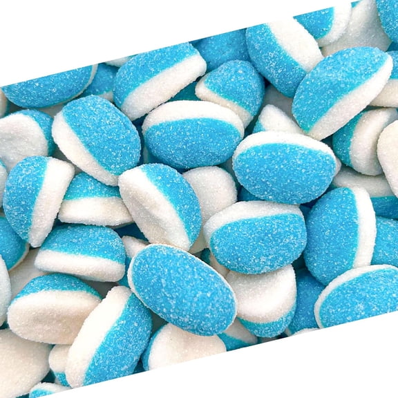 Blue Raspberry Puffs | Gummy Candy | 1 Lb Bag |