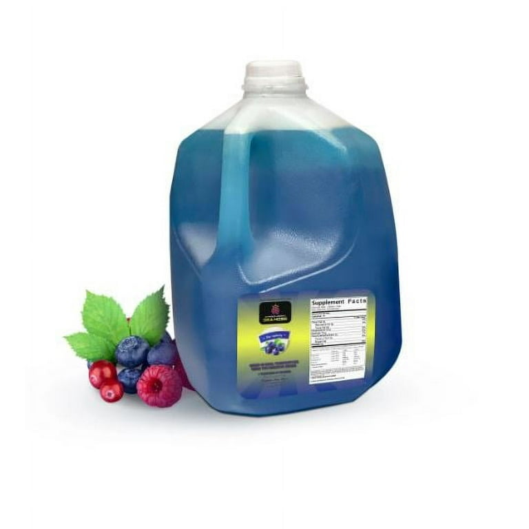 Premier Sea Moss, Blue Raspberry Lemonade, Sea Moss Gallon, Memory Support  Drink