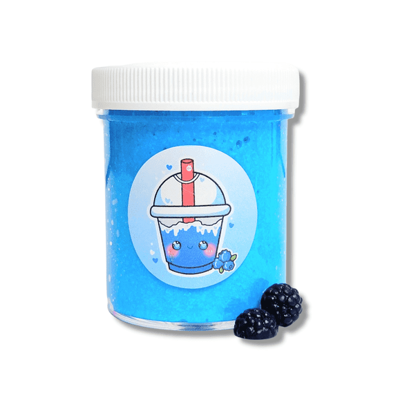 Blue Raspberry Slushy Handmade Slime