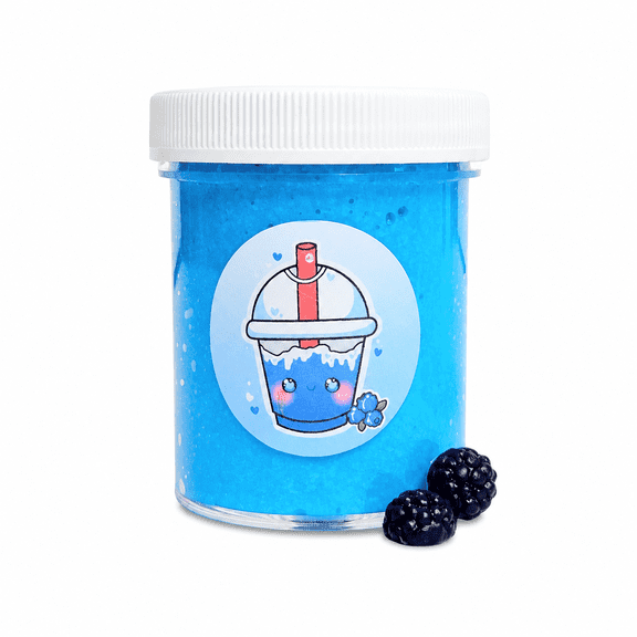 Blue Raspberry Slushy Handmade Slime