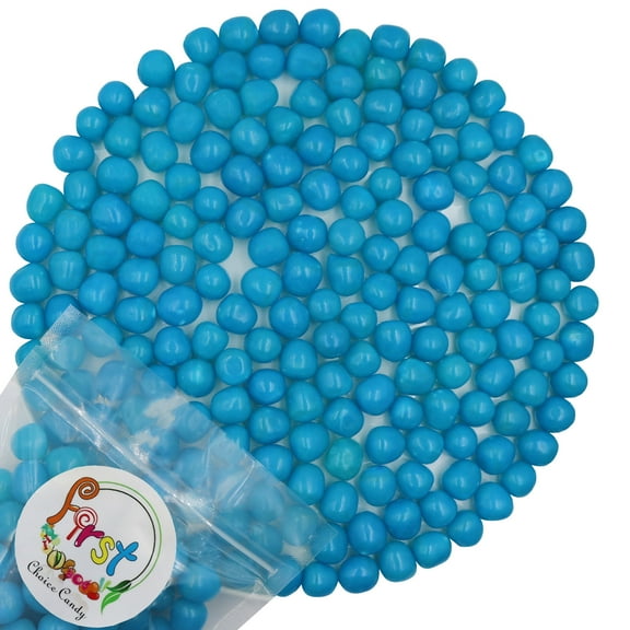 Blue Raspberry Sour Chewy Fruit Balls 2 LB